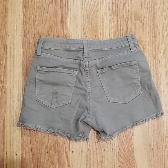 Olive Green Shorts - Picture 3 of 3